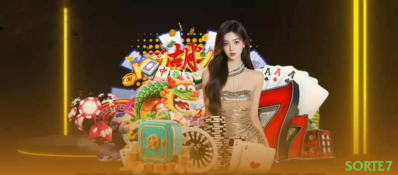 Imagem promocional dos jogos de lottery da sorte7